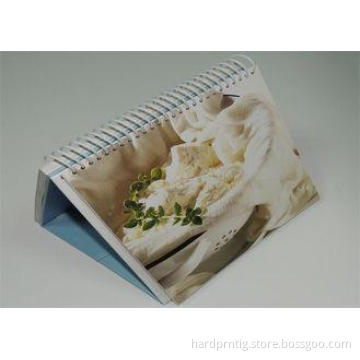 Offset Custom Photo 4 Color Calendar Printed , Desk Calenda